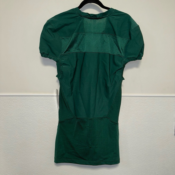 ADIDAS TECHFIT HYPED FOOTBALL Practice JERSEY Shirt Men's M Green & White NEW - Picture 9 of 16